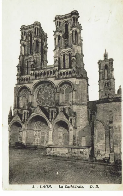 CPA -Carte postale-  FRANCE -  LAON - Cathédrale (iv 512)