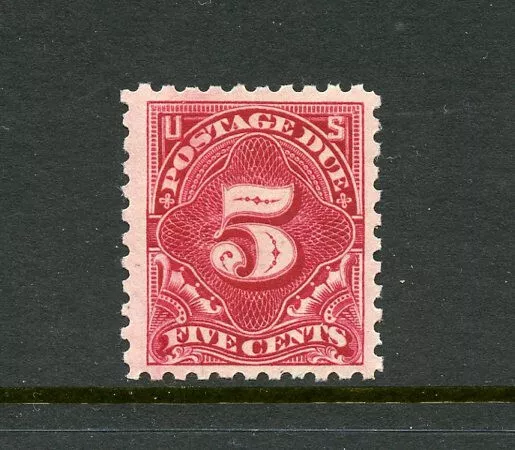 United States 1914 Postage Due #55 five Cent VF MNH og Perf 10 Scott cv