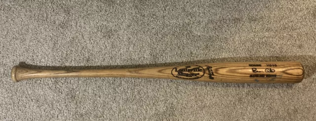 1983-1997 Game Used Louisville Slugger 34 S2 Baseball Bat BULLS