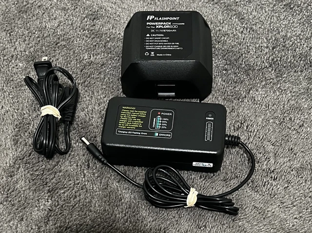Flashpoint FPPPX600RB Battery with Charger for XPLOR600