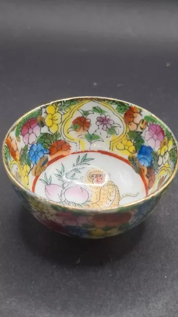 China Cloisonne Schüssel  Schale Deko Ornamente Handarbeit 063006 5*2,5cm
