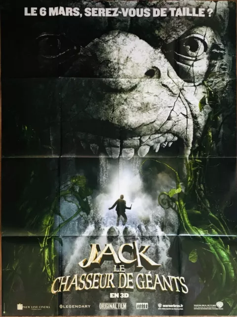 Affiche cinéma JACK ET LE CHASSEUR DE GÉANT 120x160cm Poster / Nicholas Hoult PR