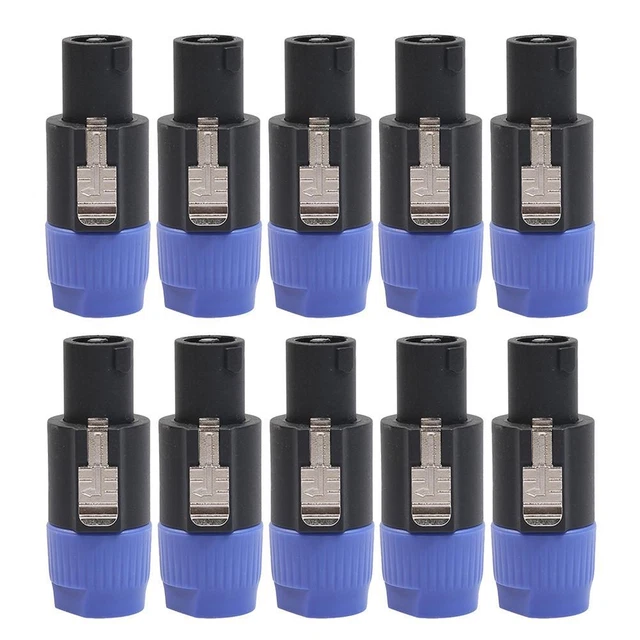 10 pz jack donna 4 poli 4 pin NL4FC connettore spina ohm sostituzione per amplificatore