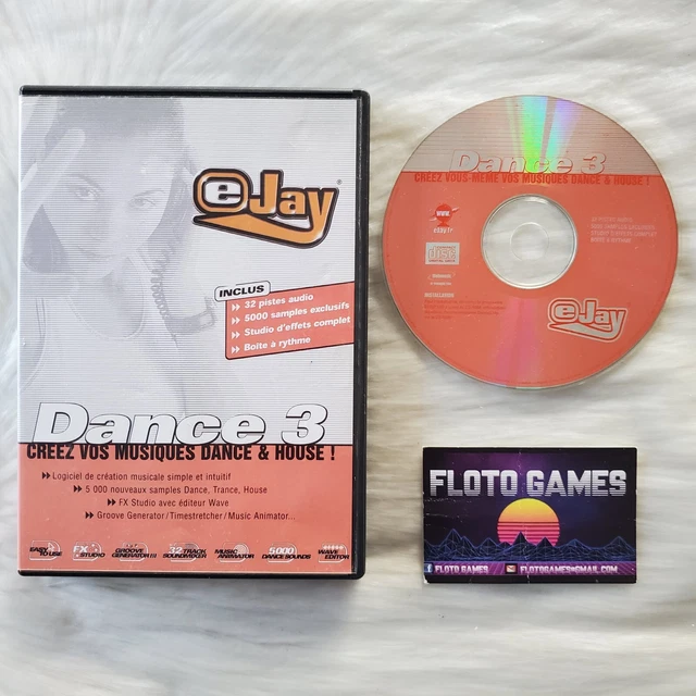 Jeu eJay Dance 3 avec 5000 Samples Dance Trance