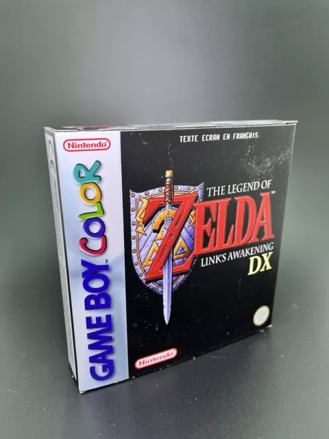 Boite Jeux Nintendo The Legend Of Zelda Link's Awakening DX FR+Plateau Cale