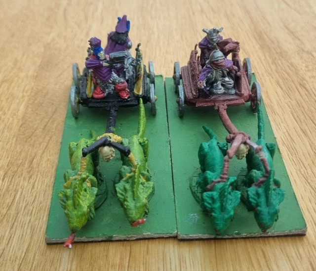 Lot De Figurines Elfes Warhammer AoS Métal - Années 90