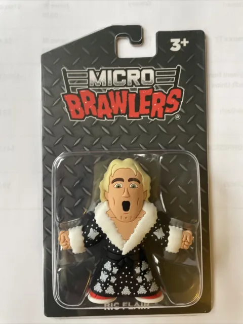 Micro Brawlers Gangrel CHASE Pro Wrestling Crate Figure MOC WWF WWE WCW AEW