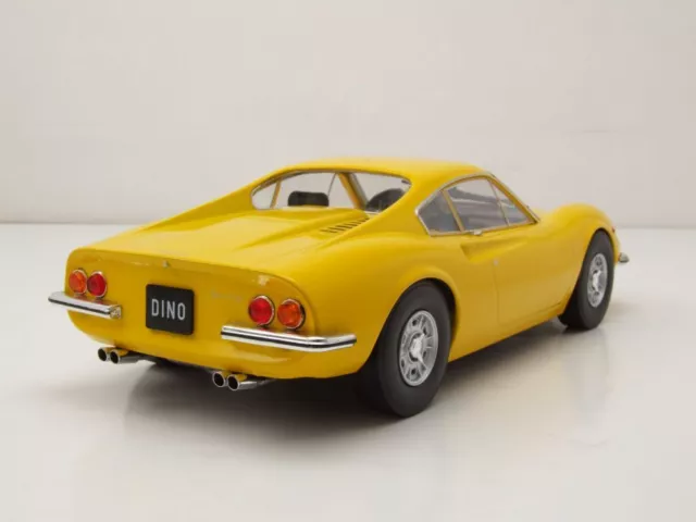 Ferrari Dino 246 GT 1969 gelb Modellauto 1:18 MCG 2