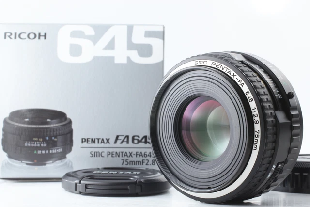 [Unused] SMC PENTAX FA 75mm F2.8 AF Medium Format Lens 645 NII N From JAPAN