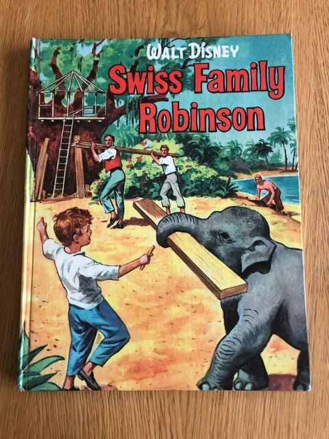 SWISS FAMILY ROBINSON - WALT DISNEY by CARL MEMLING - PURNELL - H/B £14 ...