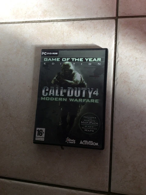 JEUX PC CALL Of Duty 4 Modern Warfare EUR 6,00 - PicClick FR