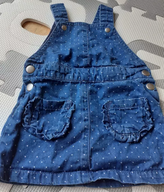 La Redoute Baby Girl denim dress 9 months