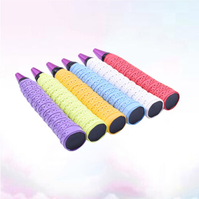 6pcs Pickleball Over Racket Overwrap Badminton Grip Tennis Tape Roll