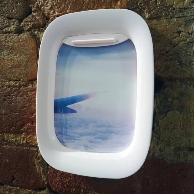 Photo Frame In The Form Of A Porthole, Airplane Window, Teev, plane window art