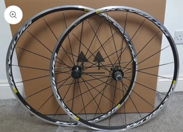 Mavic Ksyrium Equipe S 700c UST Clincher Road Wheelset,Rim Brake, SRAM/Shimano