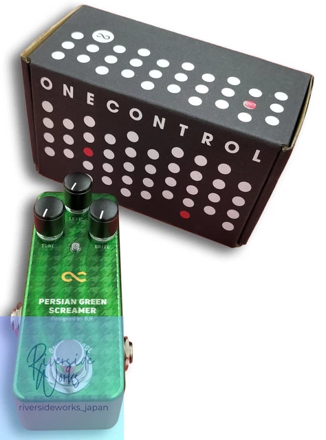 ONE CONTROL OVERDRIVE Persian Green Screamer Effect Pedal $923.34