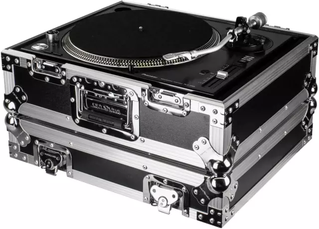 FZ1200 Flight Zone Universal 1200 Style Dj Turntable Ata Case, Black