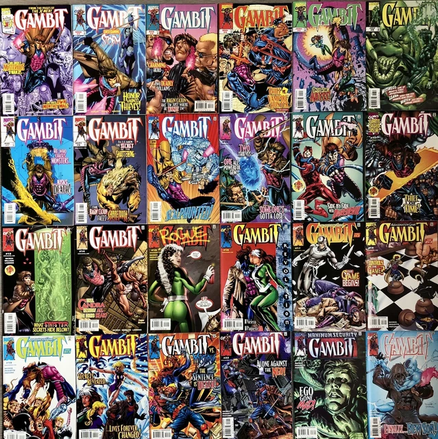 Gambit Vol 3 #1-24 + 1999 Annual Missing #25 Marvel Near Complete Series Set