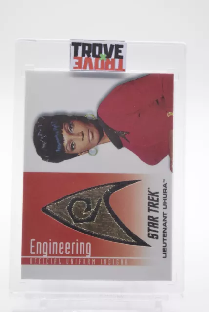 Rittenhouse #D57 Lt. Uhura (Nichelle Nichols) Insignia Patch (Star Trek)  /350