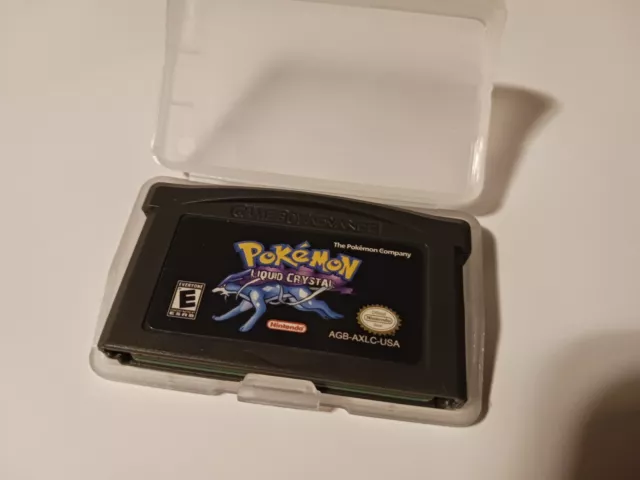 Pokémon Liquid Crystal - Gameboy Advance GBA | Cartridge Only Game RARE