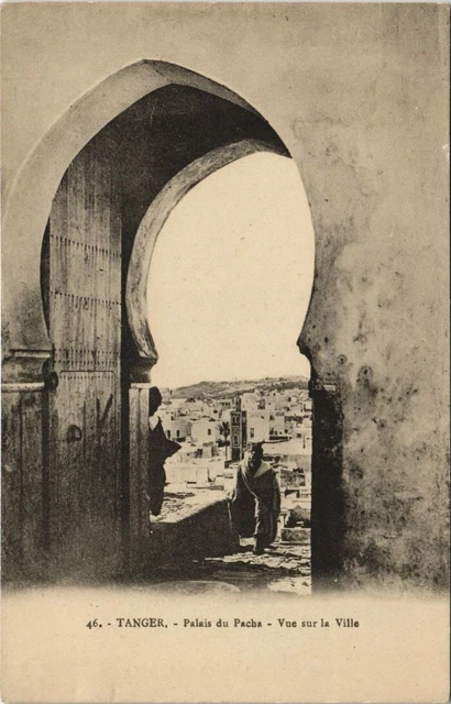CPA AK MAROC TANGER Palais du Pacha Vue sur la Ville (31734)