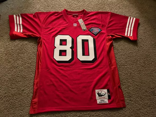 Authentic Jerry Rice San Francisco 49ers 1994 Jersey Mitchell & Ness ThrowbackXL