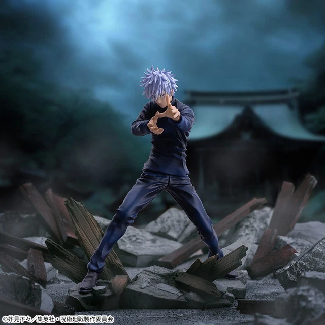 JUJUTSU KAISEN SATORU Gojo Figure Cursed technical Amplification Blue ...