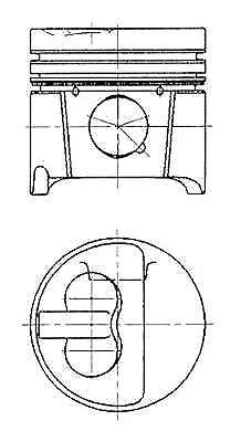 KOLBENSCHMIDT Kolben  u.a. für CITROËN, FIAT, LADA, PEUGEOT, SUZUKI