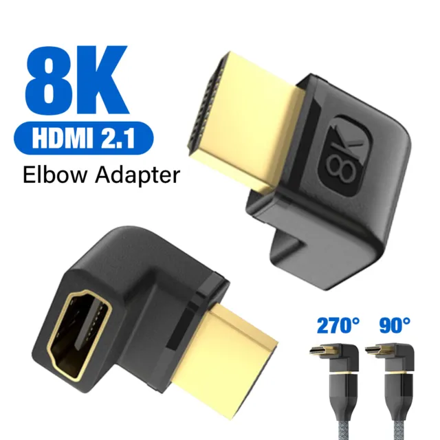 CableDeconn 8K HDMI 2.1 Copper Cord Real UHD HDR 8K 48Gbps,8K@60Hz