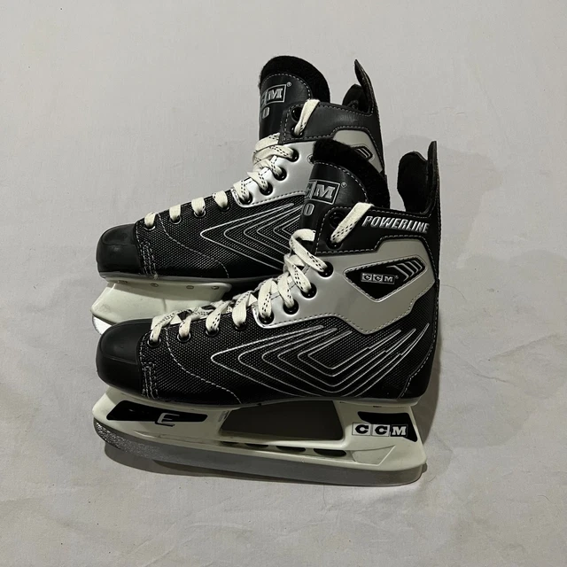 CCM MENS BLACK White Powerline 540 Lace Up Classic Ice 