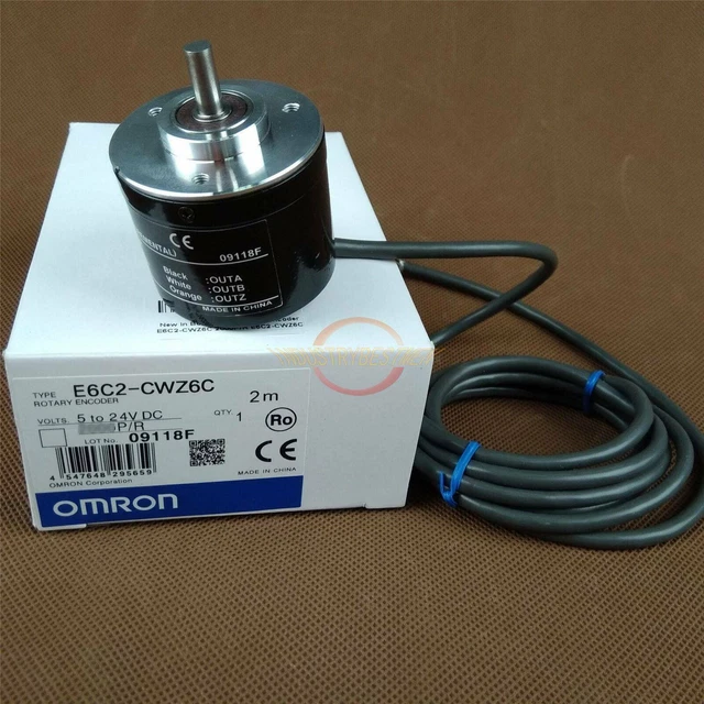 Omron E6C2-CWZ6C 200P/R E6C2-CWZ6C Rotary Encoder New In Box
