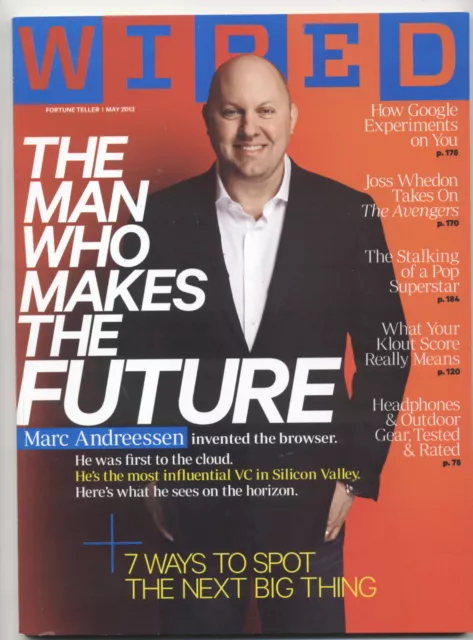 Wired Magazine May 2012 Marc Andreessen Cover