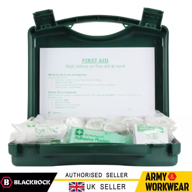 Blackrock 10 Person First Aid Kit Work Office Factory HSE Compliant Green