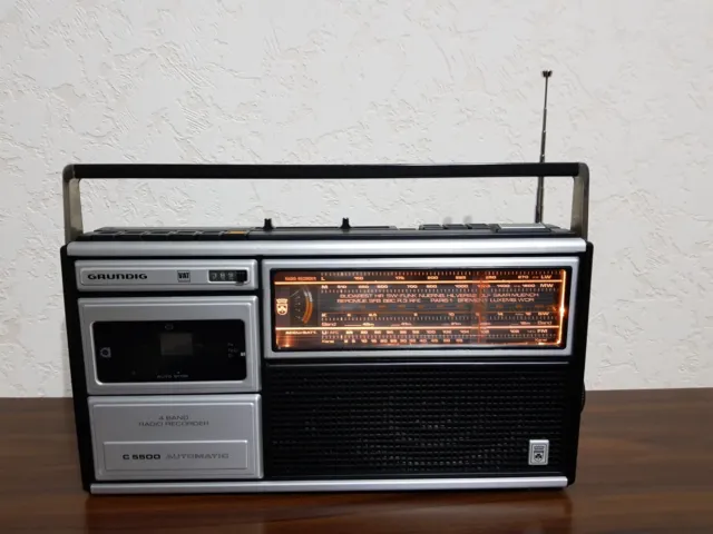Grundig c 5500 AUTOMATIC Kofferradio - Radio - Cassetten - Recorder