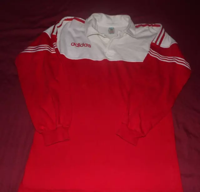 Maillot De Rugby Adidas Des Années 90 Taille M