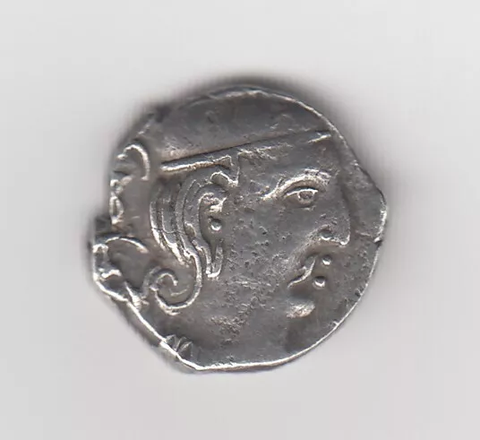 Ouest Kshatrapas, Rudrasena III Comme Mahakshatrapa, Argent Drachma, 2.1 G,