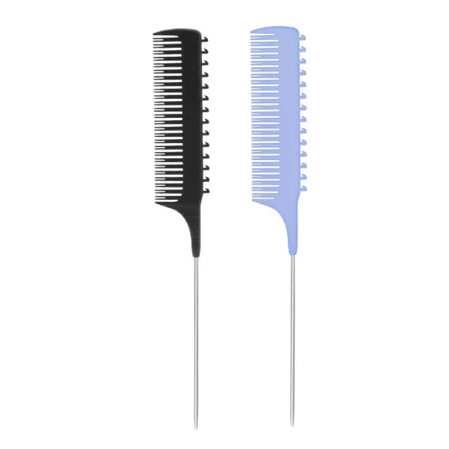 Professional Hair Combs Tip Tail Comb Barber Hairdressing Comb Salon Tools 2