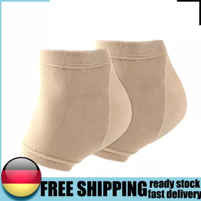 InnerSetting 1 Paar Fersenschutz-Socken gegen Risse, feuchtigkeitsspendende Fußh