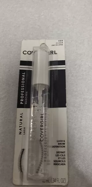 COVERGIRL Natural Lash Professional Mascara Clear Shade 100 Clear