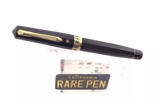 Vintage WAHL EVERSHARP Doric GOLD SEAL Fountain Pen 14K #6 ADJUSTABLE Med Nib