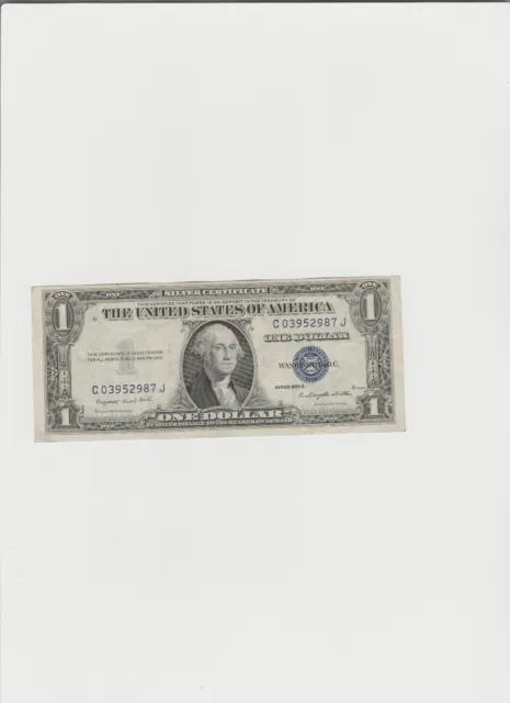 Lightly Circulated 1935-G Silver Certificate