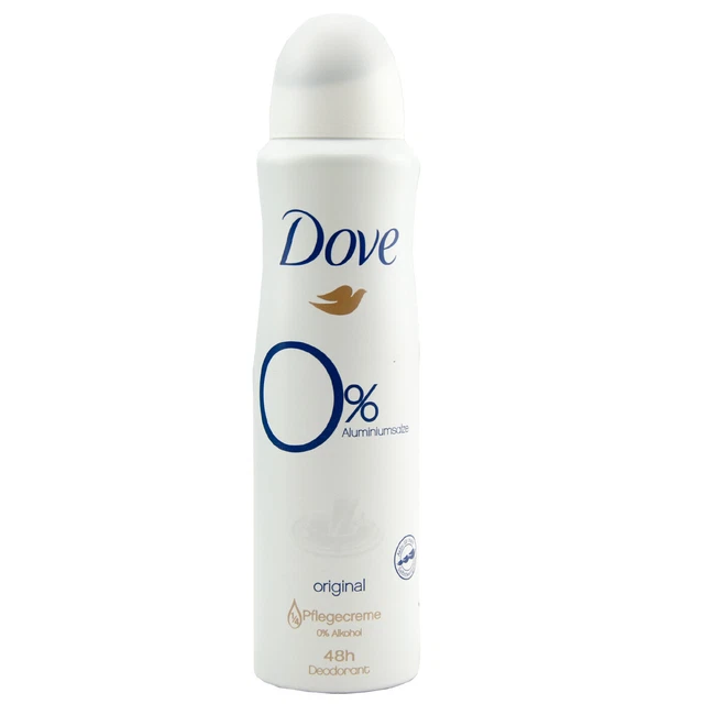 Dove Original Desodorante Spray Crema Cuidado 1 x 150 ML 48H 0% Sales