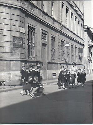 Mario De Biasi fotografia originale scolari a Milano