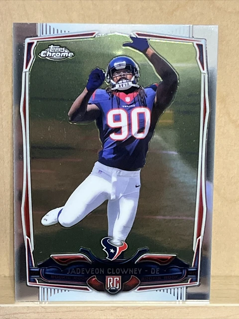 2014 Topps Chrome JADEVEON CLOWNEY Rookie Card RC #120 Texans South Carolina Qty