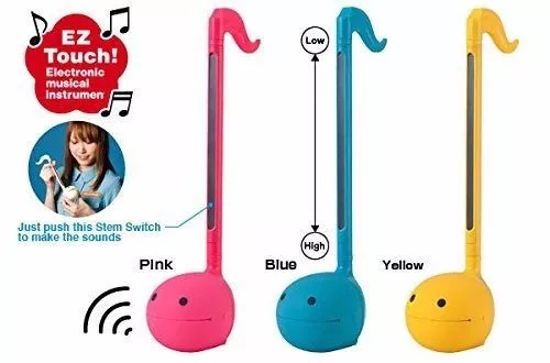 Würfel meiwa Denki Otamatone Farben Rosa/Gelb/Blau Musikinstrument Neu