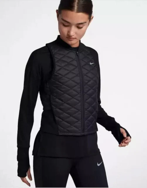 Nike running aerolayer quilted gilet clearance