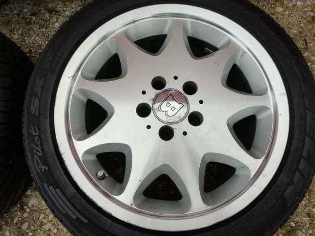 17& BRABUS MONOBLOCK III 3 glanzgedreht SL 500 E W124 R129 W210 E ...