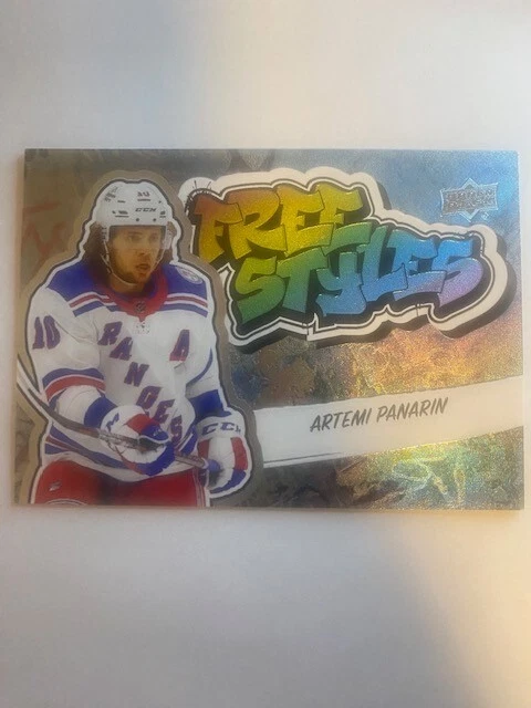 2022-23 Upper Deck Series 1 Free Styles Artemi Panarin FS-21 Great Cond See Pics