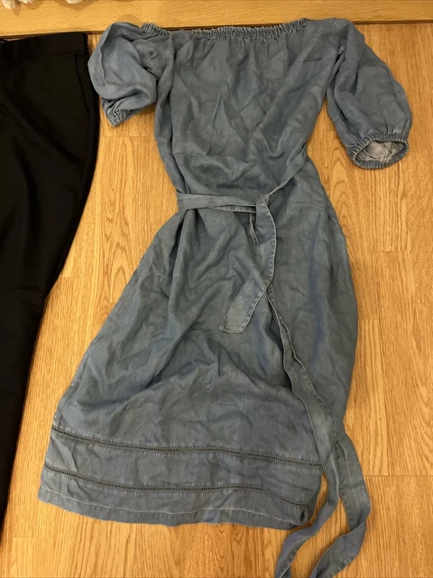 Ladies Clothes Bundle Size 10 M&S Zara Dress Top Trousers 5 Items 2