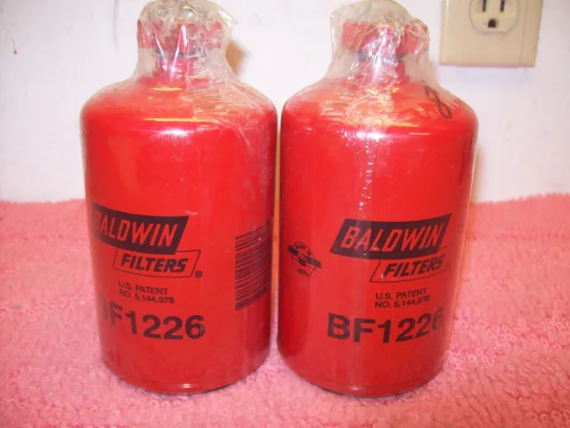 2-Pack Fuel Water Separator Filter Baldwin BF1226 FF898 For CaseIH FREIGHTLINER